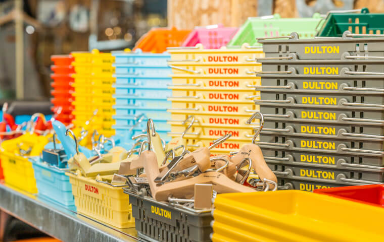 おしゃれなインテリア雑貨が並ぶ unionplus. 店内風景