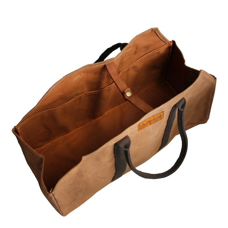 DULTON > ワックス キャンバス ログ バッグ【CAMEL】