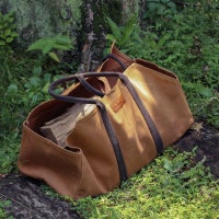 DULTON > ワックス キャンバス ログ バッグ【CAMEL】