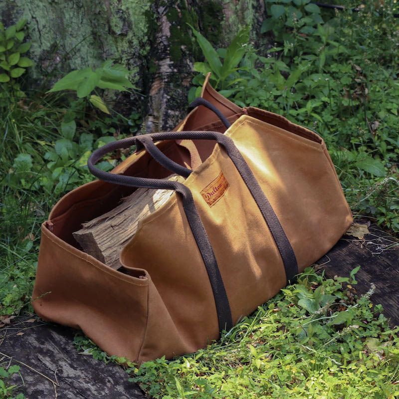 DULTON > ワックス キャンバス ログ バッグ【CAMEL】