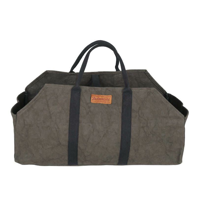DULTON > ワックス キャンバス ログ バッグ【OLIVE】
