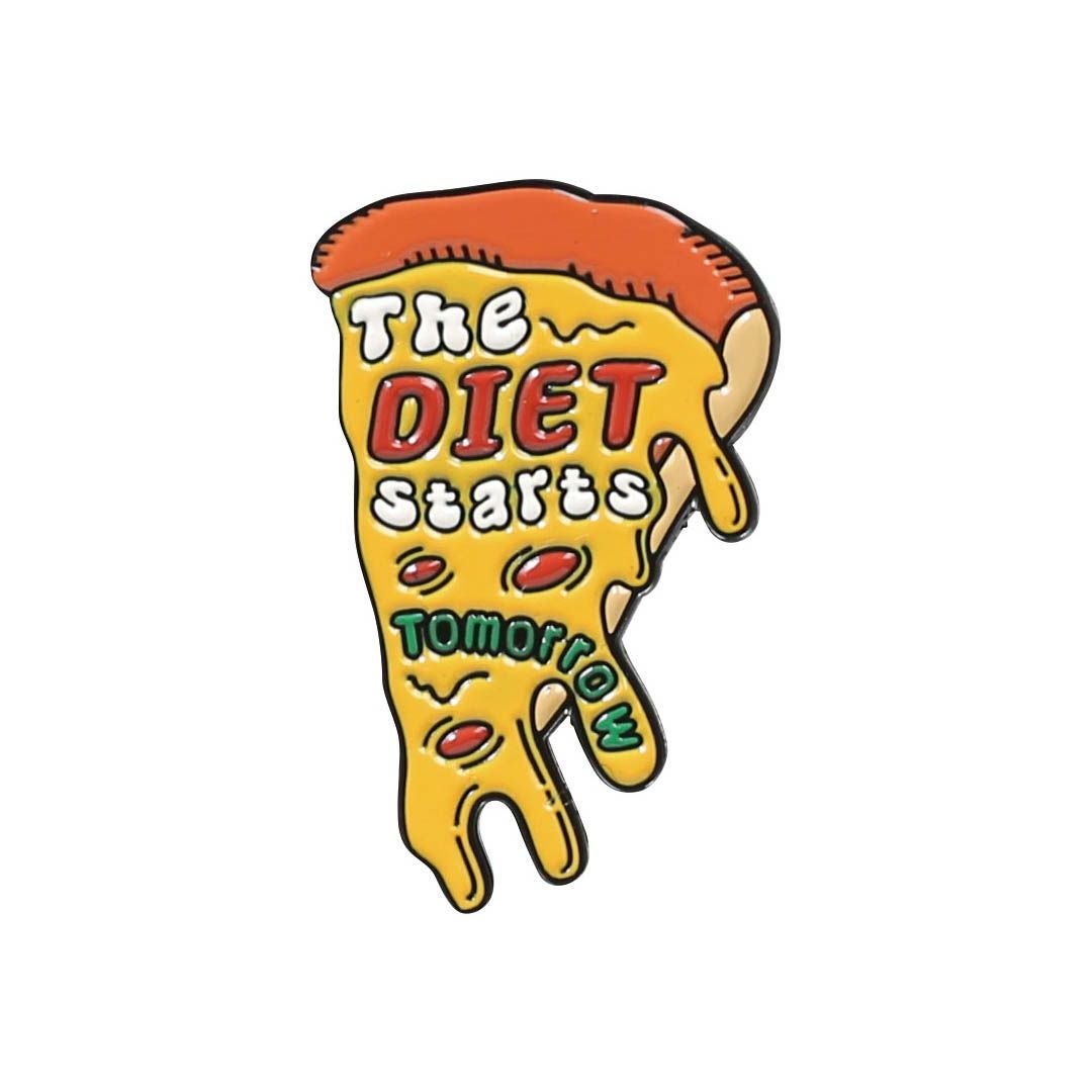 インテリア雑貨・小物 > ピンズ【THE DIET STARTS TOMORROW】