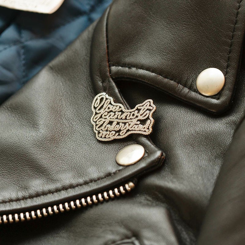 インテリア雑貨・小物 > ピンズ【YOU CAN NOT UNDERSTAND ME】