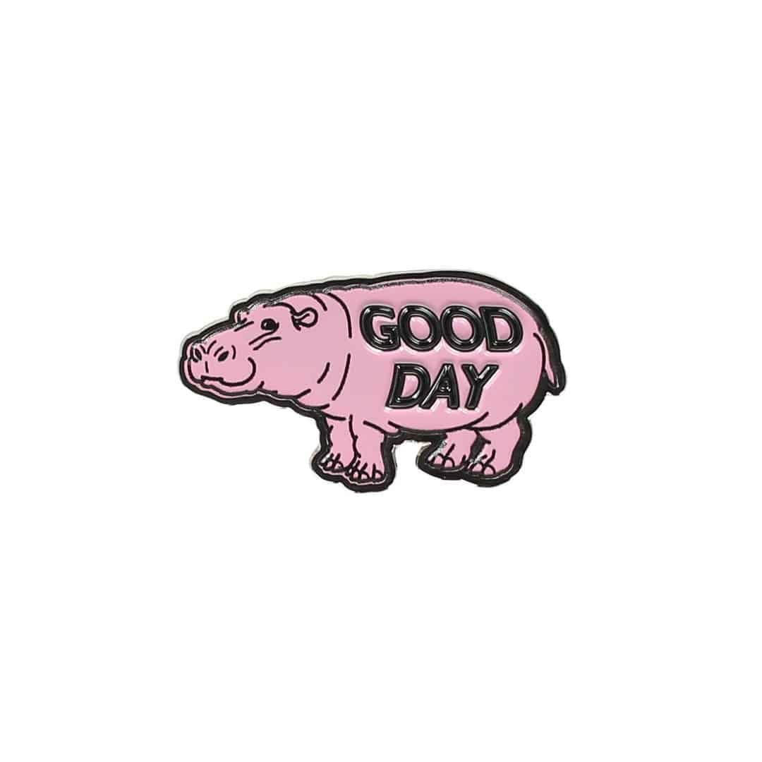 インテリア雑貨・小物 > ピンズ【GOOD DAY HIPPO】