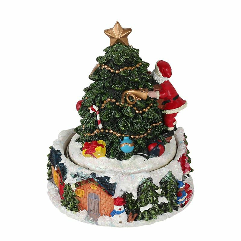   DULTON > リボルビング クリスマス ツリー ミュージック ボックス 【CHRISTMAS TREE】