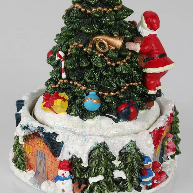   DULTON > リボルビング クリスマス ツリー ミュージック ボックス 【CHRISTMAS TREE】