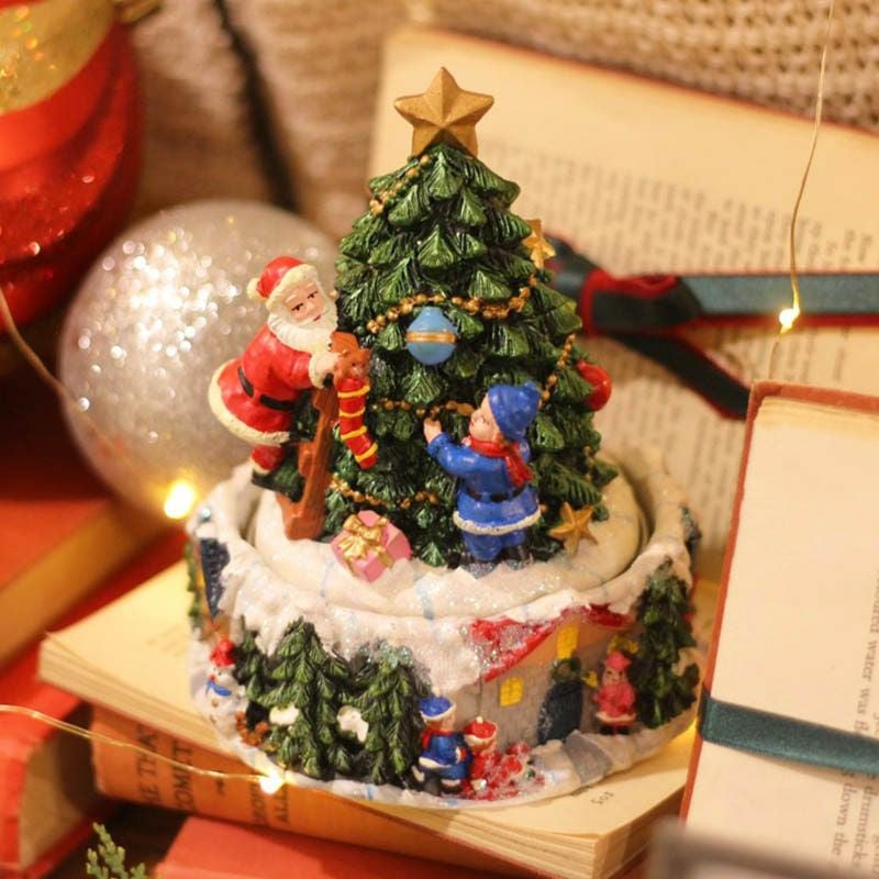   DULTON > リボルビング クリスマス ツリー ミュージック ボックス 【CHRISTMAS TREE】