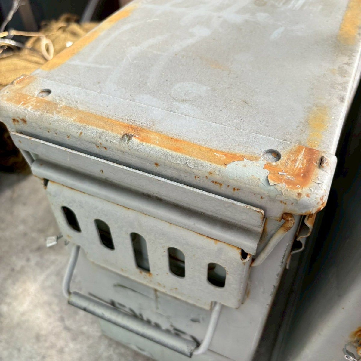 G.I.TTOOLS > M548 CZE アンモ缶【グレー塗装】（1個売り）