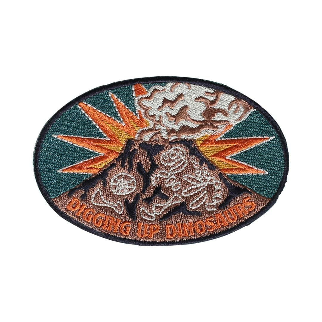 ダイナソー ワッペン 【A2 DIGGING UP】