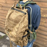 G.I.TTOOLS > USMC FILBE メインバッグ(コヨーテ) × US-ARMY LC-2フレーム × ILBEストラップ（アメリカ製）