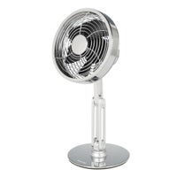 DULTON > スウィング アーム デスク ファン 【CROME/BLACK】