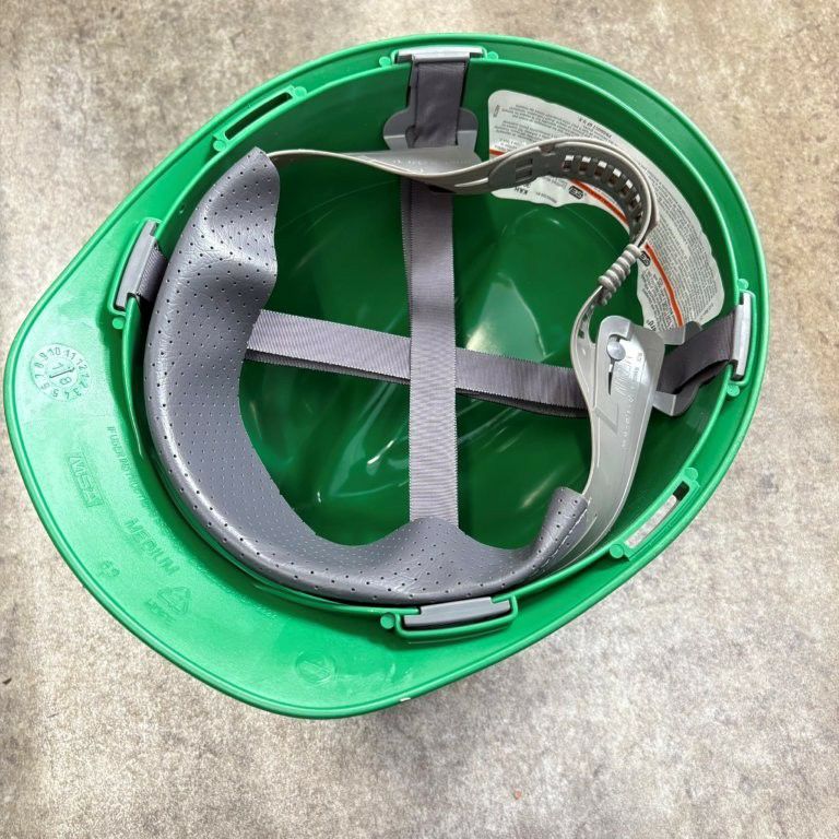  MSA V-Gard® ヘルメット 【Green】