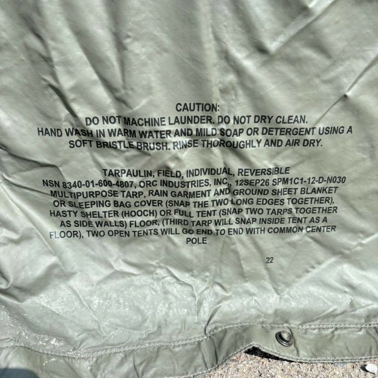 G.I.TTOOLS > リバーシブル フィールドタープ 【Khaki】