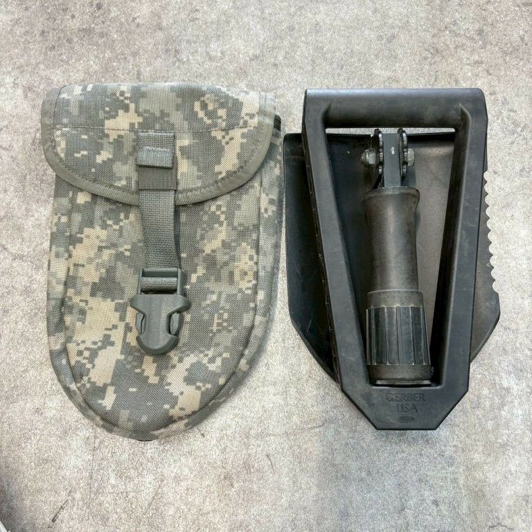 G.I.TTOOLS > GERBER製 折り畳みスコップ/ACUカバー付