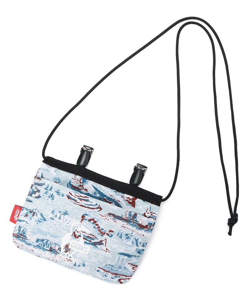 CHUMS > リサイクルアタッチドポケットショルダーポーチ 【Winter Mt.Camo】
