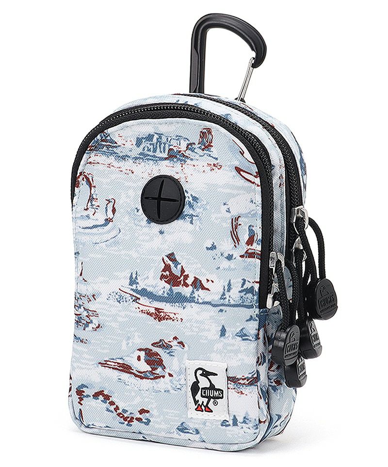 CHUMS > リサイクル ポータブル ミュージックポーチ【Winter Mt.Camo】