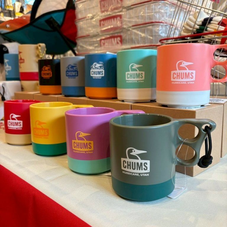 CHUMS > キャンパーマグカップ 【Purple/Mint】