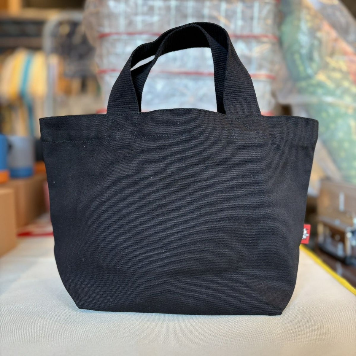 CHUMS > ブービーミニキャンバストート 【Black x White】