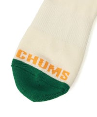 CHUMS > 3PブービーミディアムソックスS~M 【Ivory】