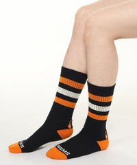 CHUMS > 3PブービーミディアムソックスS~M 【Black】