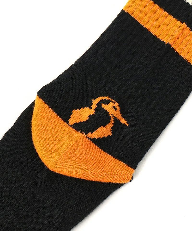 CHUMS > 3PブービーミディアムソックスS~M 【Black】