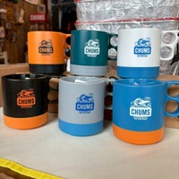 CHUMS > スペースキャンパーマグカップ 【Orange/Black】