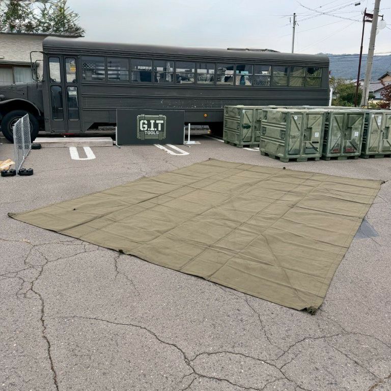 G.I.TTOOLS > キャンバスタープ【12×17ft】