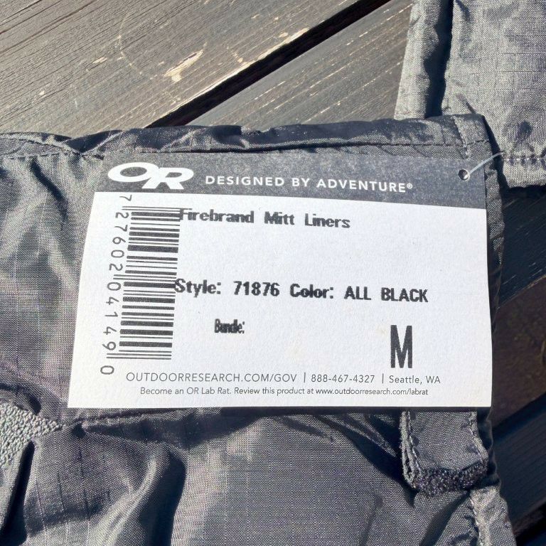 G.I.TTOOLS > OR社 ミトンライナー （M)