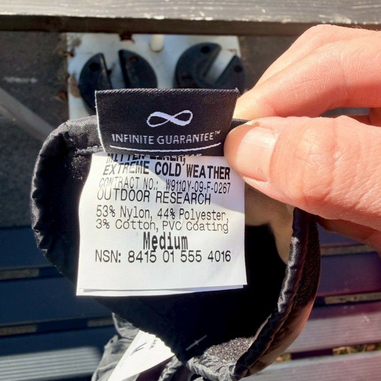 G.I.TTOOLS > OR社 ミトンライナー （M)