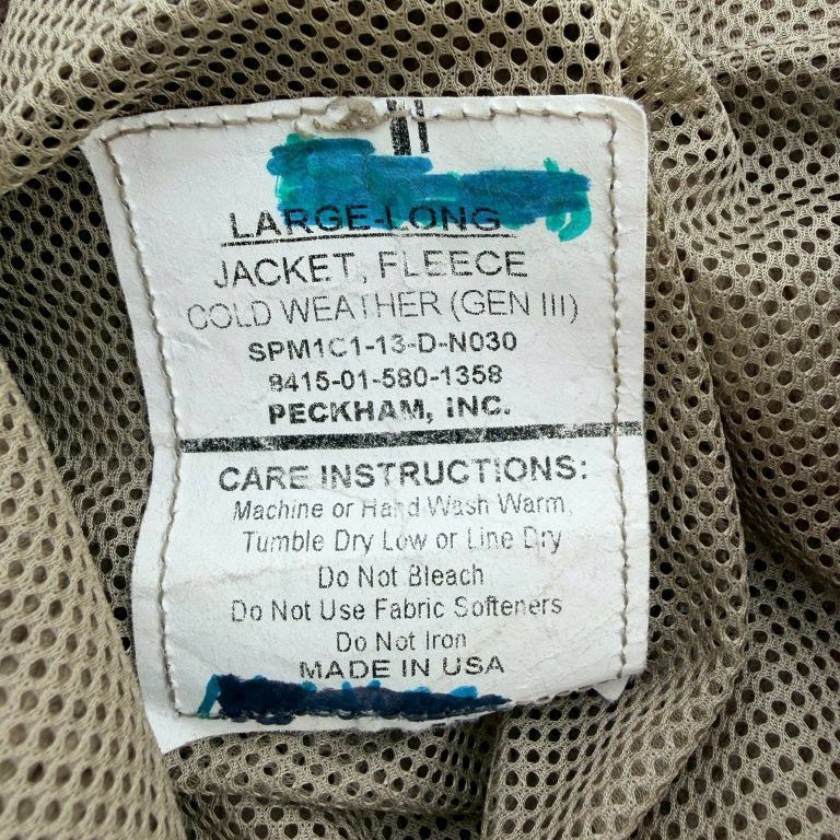 G.I.TTOOLS > POLARTEC コヨーテ フリース LL