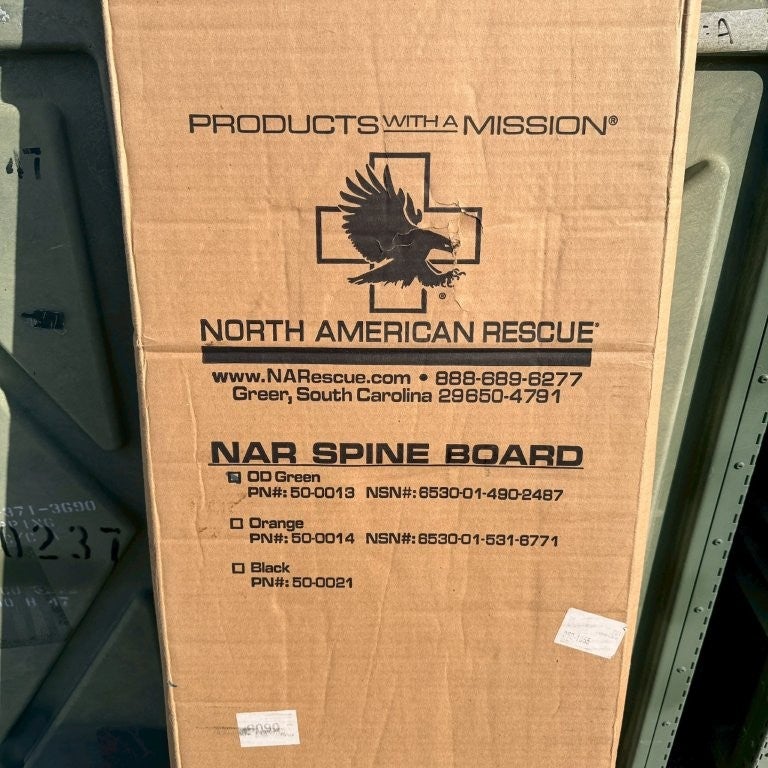 G.I.TTOOLS > North American Rescue ロングスパインボード